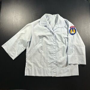 Vintage USAF Texas Civil Air Patrol Uniform Women’s Shirt with Patch
